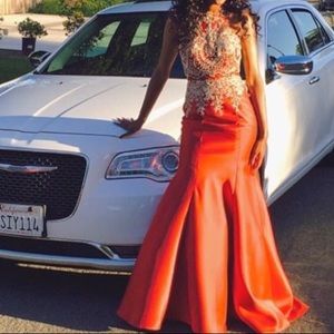 This Beautiful Red Prom Dress